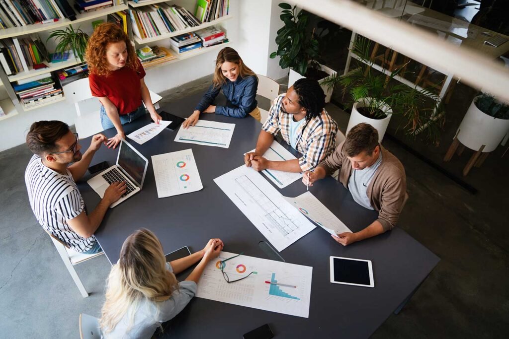 UI/UX development services team